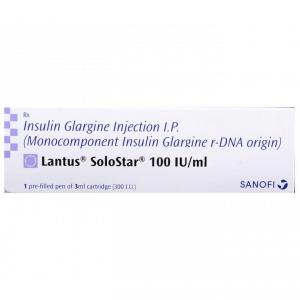 LANTUS SOLOSTAR 100IU/ML SOLUTION FOR INJECTION 3ML