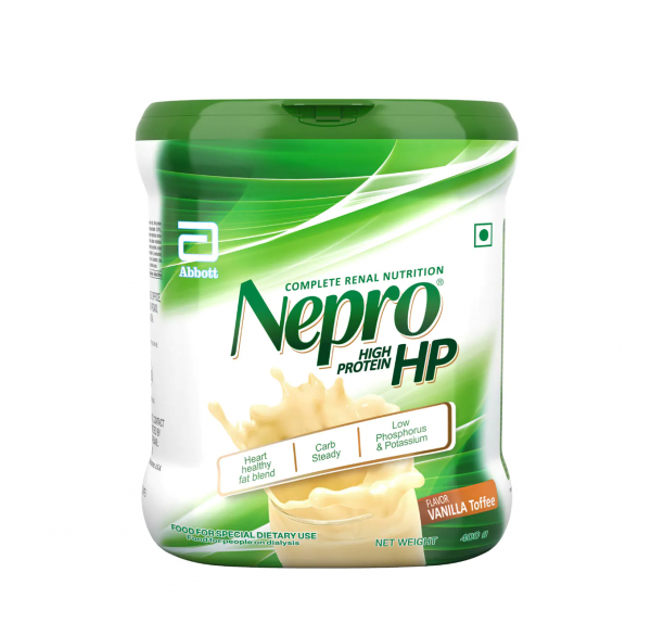 NEPRO HIGH PROTEIN VANILLA TOFFEE FLAVOURED POWDER